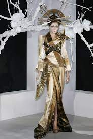 christian dior at couture spring 2007 和柄ドレス 和 ドレス 时装