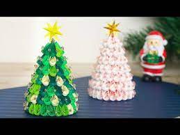 紙で作るボリュームたっぷりクリスマスツリー diy how to make paper christmas tree christmas decor youtube 紙のクリスマスツリー クリスマス オーナメント クリスマス ハンドメイド