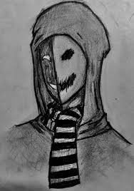 Drawing Of Creepypasta Kagekao Drawings Creepypasta Creepy