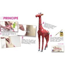 Decopatch Set 10 Petites Boites Rondes Papeterie Michel Lion, girafe, flamand rose, éléphant, chients et chats.sans oublier notre petite salamandre préférée ! decopatch set 10 petites boites rondes