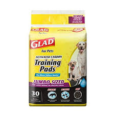 Glad For Pets Jumbo Size Charcoal Puppy Pads Black Training Pads That Absorb Neutralize Urine Instantly New Puppy Pads Training Pads Dog Training Pads