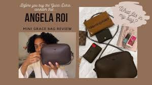 Responding to the need of a truly brave companion with an active imagination, angela designed the grace collection. Before You Buy The Gucci Disco Consider The Angela Roi Grace Mini Youtube