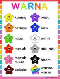 Ayo Belajar Warna Colour Color In Bahasa Indonesia Indonesian All In One Pack Learning English For Kids Indonesian Language Kindergarten Learning Activities