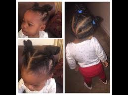 Baby girl braided hairstyles walkthrough. Braided Ninja Buns Easy Hairstyle For Baby And Toddler Youtube
