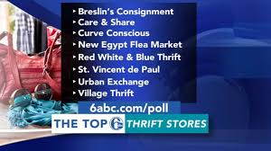 You'll generally pay more for these items, but not much. 6abc Action News Top 6 Vote For Your Favorite Thrift Store 6abc Philadelphia