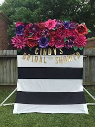 Black And White Striped Backdrop With Flowers 100 Cool Black And White Sassy Stripes Wedding Ideas Bridal Shower Bridal Shower Party Wedding Bridal Shower