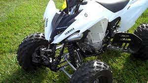 With t6061 aluminum shells, each hmf exhaust system. 2010 Yamaha Raptor 250 Youtube
