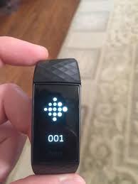 For charge 2, press and hold the button on your tracker for four seconds. Solved Charge 3 Showing Error 001 Page 2 Fitbit Community