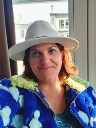 Playing around at "The Hat Company# downtown.