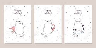 A cancer man and scorpio woman friendship is one of emotional expression and power. Set Of Birthday Greeting Cards Design With Cute Cartoon Zodiac Royalty Free Cliparts Vectors And Stock Illustration Image 149807621