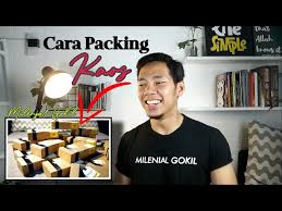 Cara Packing Kaos Milenial Gokil