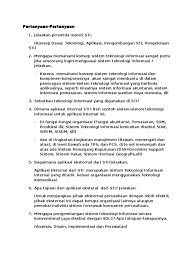 Namun, bisa juga pengaturan sistem suara bukan pad jika suara tidak ada sama sekali. Rangkuman Soal Sti