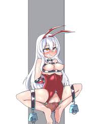 flor, eve (elsword), elsword, highres, 1girl, barefoot, bdsm, blush, bondage,  bound, bound arms, bound legs, breast bondage, breasts, censored, clothed  sex, feet, foaming at the mouth, leotard, long hair, medium breasts, object