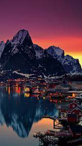 Maybe you would like to learn more about one of these? Lofoten Islands Norway Mountains Sunrise 4k Ultra Hd Mobile Wallpaper
