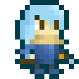 16x16 Rimuru Pixel Art Pixel Art Characters Pixel