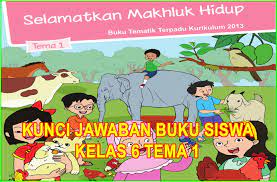 Berikut kami sajikan kunci jawaban tema 8 kelas 5 sd halaman 1 3 4 dan 6 buku tematik sd kurikulum 2013 edisi revisi 2017 dalam artikel ini. Kunci Jawaban Buku Tema 1 Kelas 6 Sd Mi K13 Revisi 2018 Sanjayaops