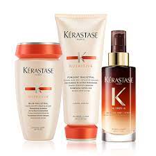 With fine hair it has a thickening effect and leaves hair feeling fuller. Nutritive Severely Dry Hair Care Set Kerastase