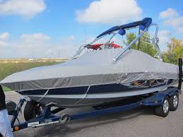 Over the tower boat cover. Boat With Towers Custom Tower Cover Design And Material Paul S Custom Canvas