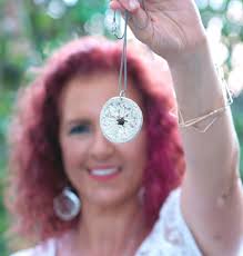 Buy Organic Silver Dried Orange Slice Pendant Necklace, Unique Modernist  Jewelry Online in India