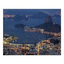 Rio De Janeiro Brazil Poster Zazzle Com Places To Go Travel Dream Vacations