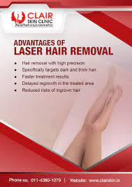 Lasers are useful for removing unwanted hair from the face, leg, chin, back, arm, underarm, bikini line, and other areas. Laser Hair Removal Treatment Benefits Side Effects Cost
