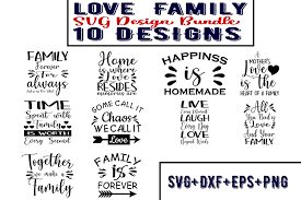 Download Love Family Bundle Graphic By Design Store Creative Fabrica PSD Mockup Templates