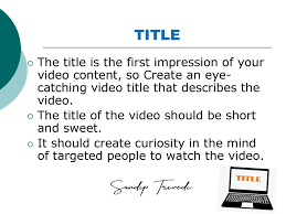 Things To Consider When Creating Video Content Ppt Download To make a great first impression, be sure that you're respectful of everyone's time. slideplayer