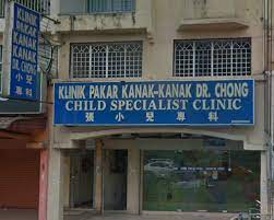 Sabtu buka dari jam 9.00 pagi sehingga 1.00 petang. Klinik Pakar Kanak Kanak Dr Chong Kid Clinic At Klang Selangor
