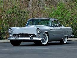 Image result for Silver Gray 1956 Thunderbird