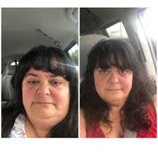 The first place I'm starting to notice a difference is my face. Not really  noticing my body changing much though. Guess that will come with time. I'm  back to just sitting at