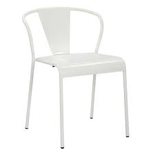 Comfort is always in fashion and has never looked so good. Nova White Metal Dining Chair At Home
