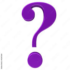 Check spelling or type a new query. Question Mark 3d Colored Purple Lila Violet Interrogation Point Punctuation Mark Asking Sign Isolated On White Business In High Resolution For Business Presentation And Print Stock Illustration Adobe Stock