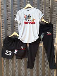 Tom and jerry tee and lower Set (3 pc)