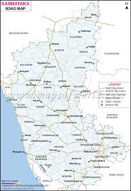 Karnataka is a state in southern india that stretches from belgaum in the north to mangalore in the south. Karnataka Road Map India Map Map Karnataka