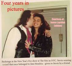 Stevie Ray Vaughan And Janna Lapidus Leblanc His Lovely Girlfriend Stevie Ray Vaughan Stevie Steve Ray Vaughan