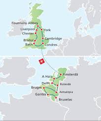 Representações dos países baixos em países vizinhos. Promocoes De Viagem Circuito De 15 Dias Inglaterra E Gales Com Paises Baixos Em Junho E Agosto