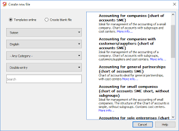 starting a double entry accounting banana accounting software