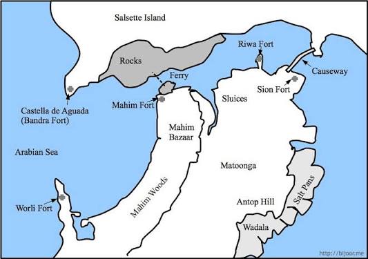 Old Map of Bombay (Mumbai) | 17th - 18th Century map of Nort… | Flickr
