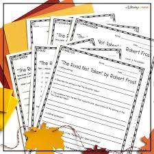 Style, symplicity, methaphor, desicion, life. Robert Frost S The Road Not Taken Lesson Plan Pdf Literacy In Focus
