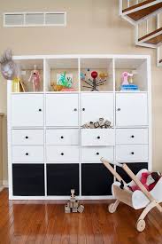 Quick And Convertible Toy Storage The Makerista Ikea Kallax Shelving Kallax Ikea Ikea Toy Storage