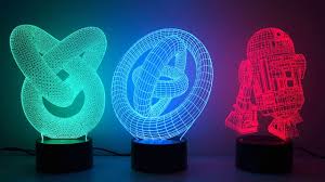 Find images of led lamp. 3d Illusion Novelty Led Lamps Youtube