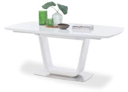 Ausziehbarer esstisch 140 x 90 cm fano 1xl eiche natur. Esstisch Xander In Hochglanz Weiss Lack 180 Cm