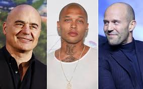 Magro con capelli e ballando breakdance. Attori Pelati 10 Uomini Bellissimi Senza Capelli