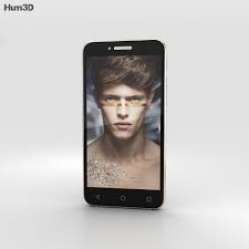 Alcatel Shine Lite Satin Gold 3D model ...