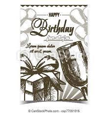 Jewelry birthday gifts can seem like a predictable present but if you take a look at our list, you'll find some unique pieces which won't be like anything they've seen before. Happy Birthday Gift Congratulatory Banner Vector Alcohol Champagne In Elegant Glass Birthday Present Box And Air Balloons Canstock