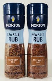 Buy Morton Sea Salt Rub Southwest Bbq Natural Sea Salt Herb Spices 4 5oz X2 Online In Morocco 113870382814