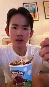 Brownie in The Bottom of Ben Jerry's Ice Cream