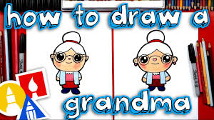25 free cliparts with grandpa cartoon on our hypashield site. How To Draw A Cartoon Grandma Youtube