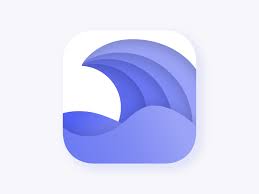 Free in the app store. App Icon For Wave Vpn App Icon App Icon Design Mobile App Icon
