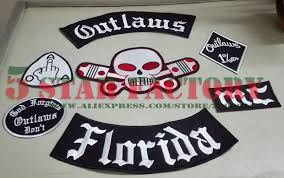 The outlaws mc are pretty famous in their own right, and so have a separate support motorcycle group, called the black pistons motorcycle club. Newest Outlaws Patches Embroidered Iron On Biker Patches For The Motorcycle Jacket Vest Patch Old Outlaws Mc Patch Embroidered Iron Iron Onembroidered Iron On Aliexpress